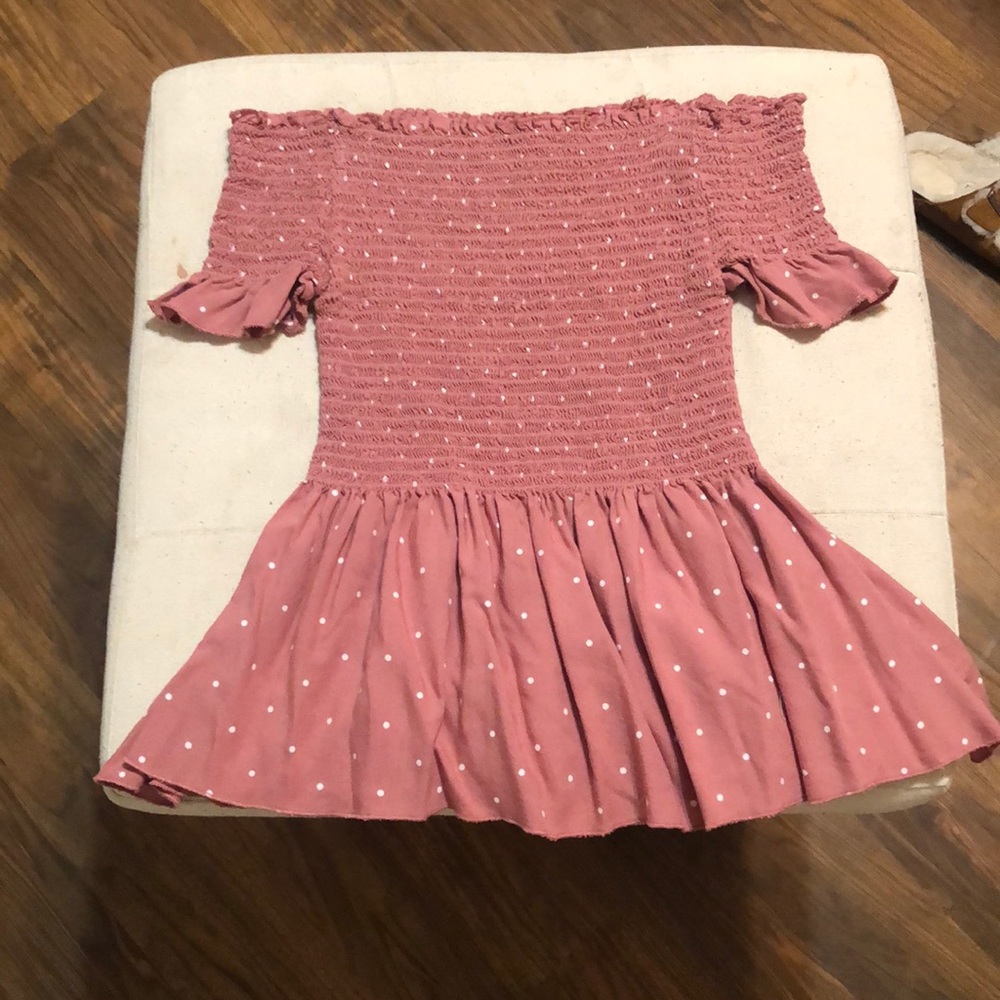 Off the shoulder shirt
